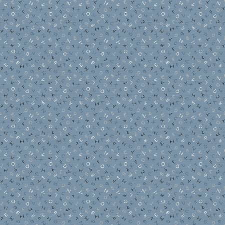 [120-24681] Driveway Days Letters & Numbers Blue